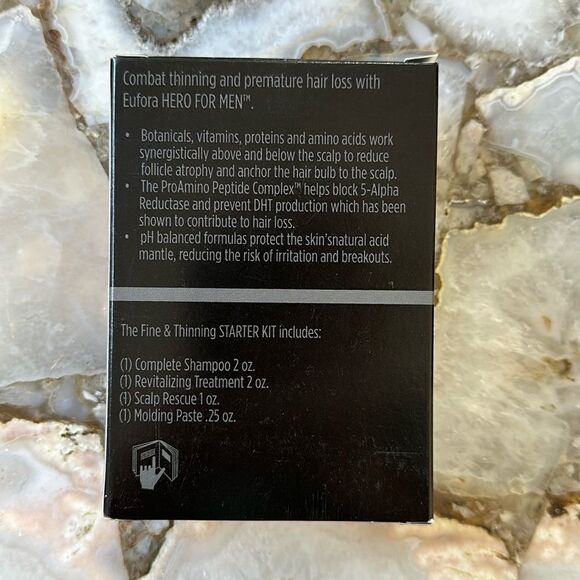 EUFORA HERO for men | STARTER KIT | fine & thinning hair treatment | NEW IN BOX - Picture 3 of 3